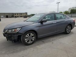 Honda Accord salvage cars for sale: 2013 Honda Accord LX