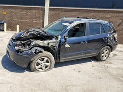Salvage cars for sale from Copart Wheeling, IL: 2007 Hyundai Santa FE GLS