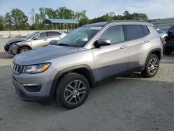 Jeep Compass Latitude salvage cars for sale: 2018 Jeep Compass Latitude