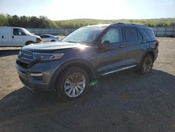 Salvage cars for sale at Chatham, VA auction: 2020 Ford Explorer Limited