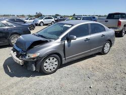 Salvage cars for sale at Antelope, CA auction: 2010 Honda Civic VP