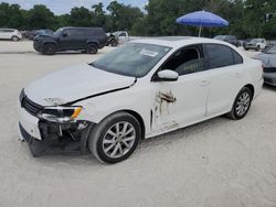 Salvage cars for sale from Copart Ocala, FL: 2013 Volkswagen Jetta SE