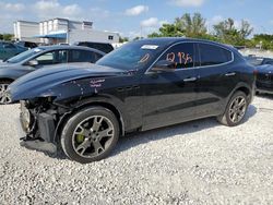 Salvage vehicles for parts for sale at auction: 2018 Maserati Levante