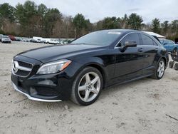 Salvage cars for sale at Mendon, MA auction: 2016 Mercedes-Benz CLS 400 4matic