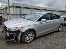 Salvage cars for sale at Arlington, WA auction: 2016 Ford Fusion SE