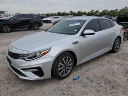 Salvage cars for sale at Houston, TX auction: 2019 KIA Optima LX