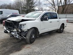 Salvage cars for sale at North Billerica, MA auction: 2021 Nissan Titan SV