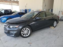 Chevrolet Malibu LT salvage cars for sale: 2018 Chevrolet Malibu LT