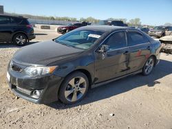 Salvage cars for sale at Kansas City, KS auction: 2013 Toyota Camry SE