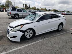 Salvage cars for sale at Van Nuys, CA auction: 2013 Hyundai Sonata Hybrid