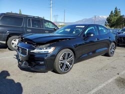 Salvage cars for sale from Copart Rancho Cucamonga, CA: 2019 Volvo S60 T5 R-Design
