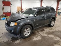 Ford salvage cars for sale: 2008 Ford Escape HEV