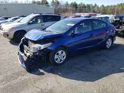 Salvage cars for sale at Exeter, RI auction: 2018 KIA Forte LX