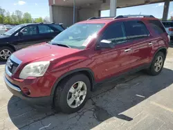 Salvage cars for sale from Copart Fort Wayne, IN: 2011 GMC Acadia SLE
