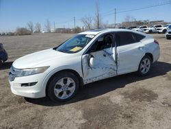 Salvage cars for sale from Copart Montreal Est, QC: 2012 Honda Crosstour EXL