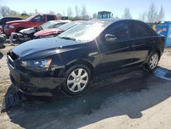 Salvage cars for sale at Duryea, PA auction: 2015 Mitsubishi Lancer ES