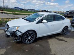 Salvage cars for sale at Woodhaven, MI auction: 2017 Buick Verano Sport Touring