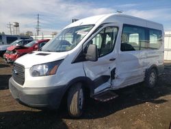 Salvage cars for sale at Chicago Heights, IL auction: 2019 Ford Transit T-150