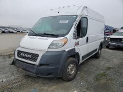 Salvage trucks for sale at San Diego, CA auction: 2019 Dodge RAM Promaster 2500 2500 High