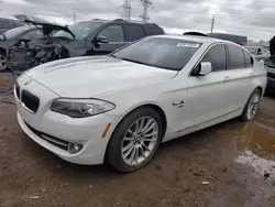 Salvage cars for sale at Elgin, IL auction: 2012 BMW 528 XI