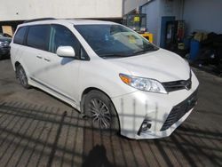 Toyota Sienna XLE salvage cars for sale: 2019 Toyota Sienna XLE