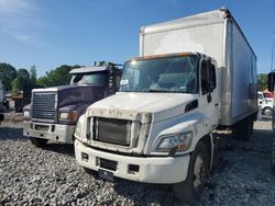 Salvage trucks for sale at Montgomery, AL auction: 2013 Hino 258 268