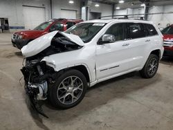 Jeep salvage cars for sale: 2021 Jeep Grand Cherokee Overland