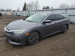 Honda Civic lx salvage cars for sale: 2018 Honda Civic LX