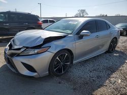Salvage cars for sale at Franklin, WI auction: 2018 Toyota Camry XSE