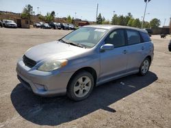 Toyota salvage cars for sale: 2005 Toyota Corolla Matrix XR