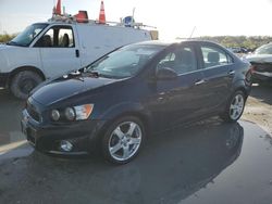 Salvage cars for sale at Cahokia Heights, IL auction: 2015 Chevrolet Sonic LTZ