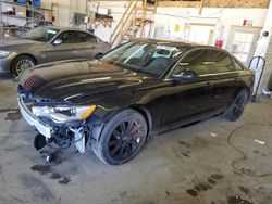 Salvage cars for sale from Copart Ham Lake, MN: 2015 Audi A6 Premium Plus