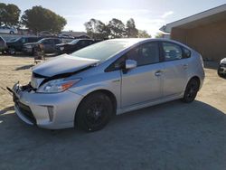 Salvage cars for sale at Hayward, CA auction: 2015 Toyota Prius