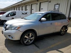 Nissan salvage cars for sale: 2013 Nissan Pathfinder S