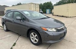 2012 Honda Civic Natural GAS en venta en Houston, TX