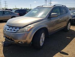 Salvage cars for sale at Elgin, IL auction: 2004 Nissan Murano SL
