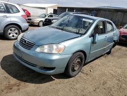 Salvage cars for sale from Copart Brighton, CO: 2006 Toyota Corolla CE