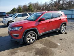 Salvage cars for sale at Brookhaven, NY auction: 2018 Jeep Compass Latitude