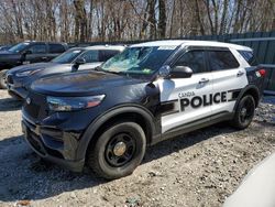 Salvage cars for sale at Candia, NH auction: 2020 Ford Explorer Police Interceptor