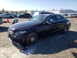 Mercedes-Benz C 300 4matic salvage cars for sale: 2015 Mercedes-Benz C 300 4matic