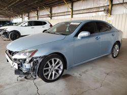 Salvage cars for sale at Phoenix, AZ auction: 2011 Lexus IS 250