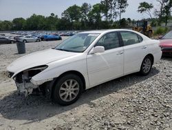 Salvage cars for sale from Copart Byron, GA: 2003 Lexus ES 300