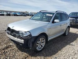Salvage cars for sale from Copart Magna, UT: 2007 BMW X3 3.0SI