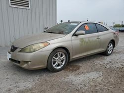 Salvage cars for sale from Copart Mercedes, TX: 2005 Toyota Camry Solara SE