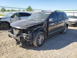 Salvage cars for sale at Houston, TX auction: 2017 Dodge Journey SXT