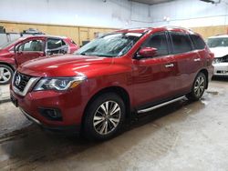 Salvage cars for sale at Kincheloe, MI auction: 2018 Nissan Pathfinder S