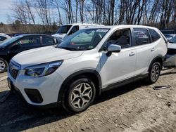 Salvage cars for sale from Copart Candia, NH: 2021 Subaru Forester Premium