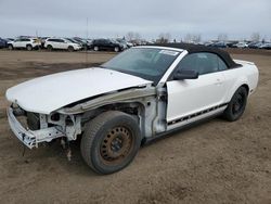 Salvage cars for sale at Rocky View County, AB auction: 2008 Ford Mustang