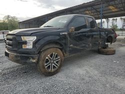 Salvage cars for sale at Cartersville, GA auction: 2016 Ford F150 Super Cab