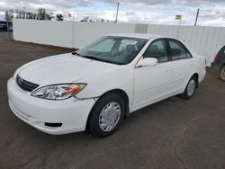 Toyota Camry le salvage cars for sale: 2004 Toyota Camry LE